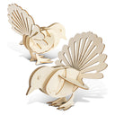 Fantail Wooden Model